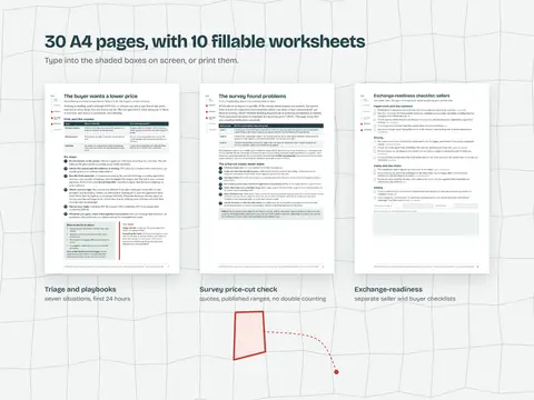 Product image: Pages from the guide. Opens a larger view.